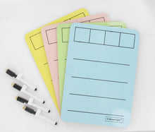 Load image into Gallery viewer, A4 Phonic Dyslexic Friendly SEN Dry Wipe Boards