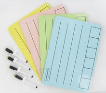 Load image into Gallery viewer, A4 Phonic Dyslexic Friendly SEN Dry Wipe Boards