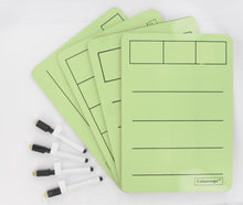 Load image into Gallery viewer, A4 Phonic Dyslexic Friendly SEN Dry Wipe Boards
