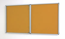 Load image into Gallery viewer, Fire Retardant Lockable Notice Board - Fire Proof