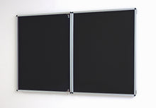 Load image into Gallery viewer, Fire Retardant Lockable Notice Board - Fire Proof
