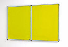 Load image into Gallery viewer, Fire Retardant Lockable Notice Board - Fire Proof