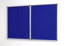 Load image into Gallery viewer, Fire Retardant Lockable Notice Board - Fire Proof