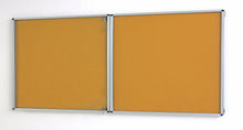 Load image into Gallery viewer, Fire Retardant Lockable Notice Board - Fire Proof