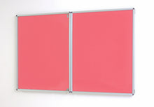 Load image into Gallery viewer, Fire Retardant Lockable Notice Board - Fire Proof