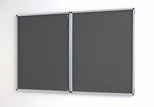 Load image into Gallery viewer, Fire Retardant Lockable Notice Board - Fire Proof