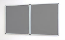 Load image into Gallery viewer, Fire Retardant Lockable Notice Board - Fire Proof