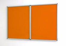 Load image into Gallery viewer, Fire Retardant Lockable Notice Board - Fire Proof