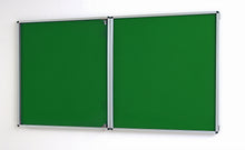 Load image into Gallery viewer, Fire Retardant Lockable Notice Board - Fire Proof