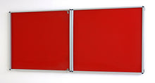 Load image into Gallery viewer, Fire Retardant Lockable Notice Board - Fire Proof