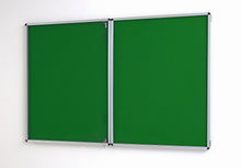 Load image into Gallery viewer, Fire Retardant Lockable Notice Board - Fire Proof