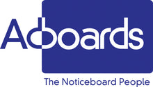 Load image into Gallery viewer, Red Felt Noticeboard 2400 x 1200mm | Aluminium Frame Pin Board for Office, School & Home