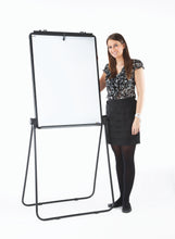 Load image into Gallery viewer, Rotating-Flip Chart-Double Sided DryWipe Surface-A1 Black-1000mm x 600mm