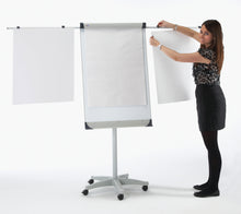 Load image into Gallery viewer, Magnetic Mobile Flipchart Easel | Adjustable Dry Wipe Whiteboard | A1 Flip Chart Pad Holder