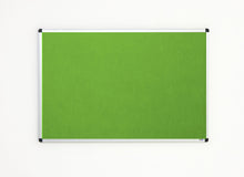 Load image into Gallery viewer, Fire Retardant Lime Felt Noticeboard Office, Home and Schools – 1500mm x 1200mm