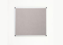 Load image into Gallery viewer, Fire Retardant Light Grey Felt Noticeboard Office, Home and Schools – 1200mm x 1200mm