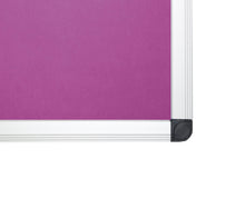 Load image into Gallery viewer, Fire Retardant Lilac Felt Noticeboard Office, Home and Schools – 1500mm x 1200mm