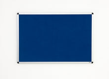 Load image into Gallery viewer, Fire Retardant Blue Felt Noticeboard Office Home and Schools – 900mm x 600mm