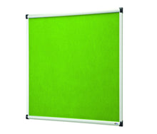 Load image into Gallery viewer, Premium Fire Retardant Lime Felt Noticeboard Office Schools – 600mm x 900mm