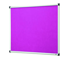 Load image into Gallery viewer, Premium Fire Retardant Lilac Felt Noticeboard Office Schools – 1200mm x 1200mm