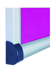 Load image into Gallery viewer, Premium Fire Retardant Lilac Felt Noticeboard Office Schools – 1800mm x 1200mm