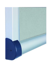 Load image into Gallery viewer, Premium Fire Retardant Light Grey Felt Noticeboard Office Schools – 2400mm x 1200mm