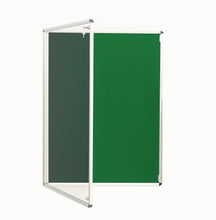 Load image into Gallery viewer, Fire Retardant Lockable Notice Board - Fire Proof