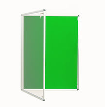 Load image into Gallery viewer, Fire Retardant Lockable Notice Board - Fire Proof
