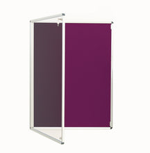 Load image into Gallery viewer, Fire Retardant Lockable Notice Board - Fire Proof