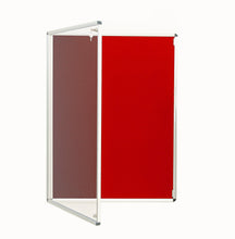 Load image into Gallery viewer, Fire Retardant Lockable Notice Board - Fire Proof
