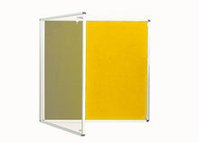 Load image into Gallery viewer, Fire Retardant Lockable Notice Board - Fire Proof