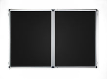 Load image into Gallery viewer, Fire Retardant Premium Frame Lockable Notice Board - Fire Proof