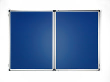 Load image into Gallery viewer, Fire Retardant Premium Frame Lockable Notice Board - Fire Proof