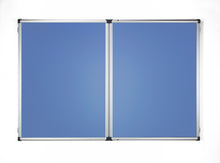 Load image into Gallery viewer, Fire Retardant Premium Frame Lockable Notice Board - Fire Proof