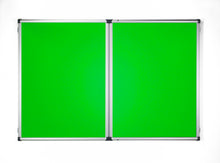 Load image into Gallery viewer, Fire Retardant Premium Frame Lockable Notice Board - Fire Proof