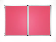 Load image into Gallery viewer, Fire Retardant Premium Frame Lockable Notice Board - Fire Proof