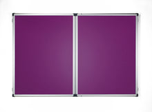 Load image into Gallery viewer, Fire Retardant Premium Frame Lockable Notice Board - Fire Proof