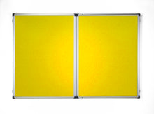 Load image into Gallery viewer, Fire Retardant Premium Frame Lockable Notice Board - Fire Proof