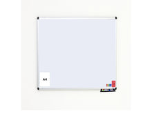 Load image into Gallery viewer, Classic Dry Wipe Magnetic White Board with Aluminium Frame