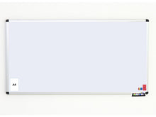 Load image into Gallery viewer, Classic Dry Wipe Magnetic White Board with Aluminium Frame