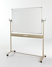 Load image into Gallery viewer, Mobile Magnetic Whiteboard Noticeboard | Double-Sided Dry Wipe Board on Wheels
