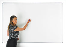 Load image into Gallery viewer, White Dry Wipe Board 1500 x 1200mm | Non-Magnetic Whiteboard | Aluminium Frame | Wall Mounted
