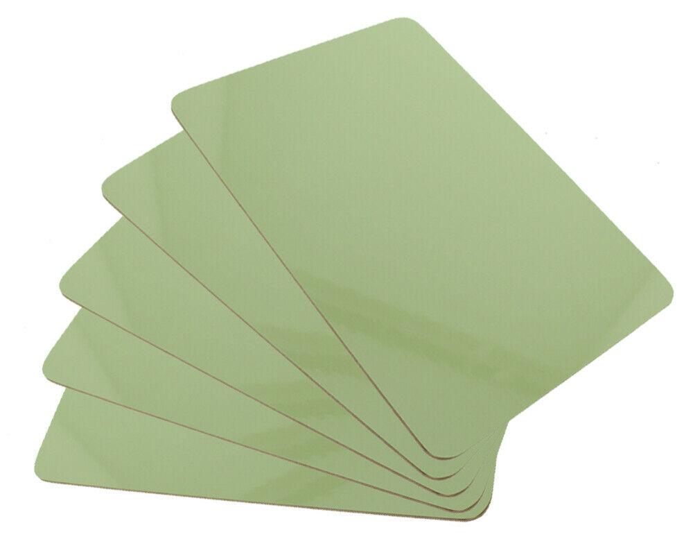 Adboards Value A4 Green Dyslexic Friendly SEN Dry Wipe Board Green Pack of 5