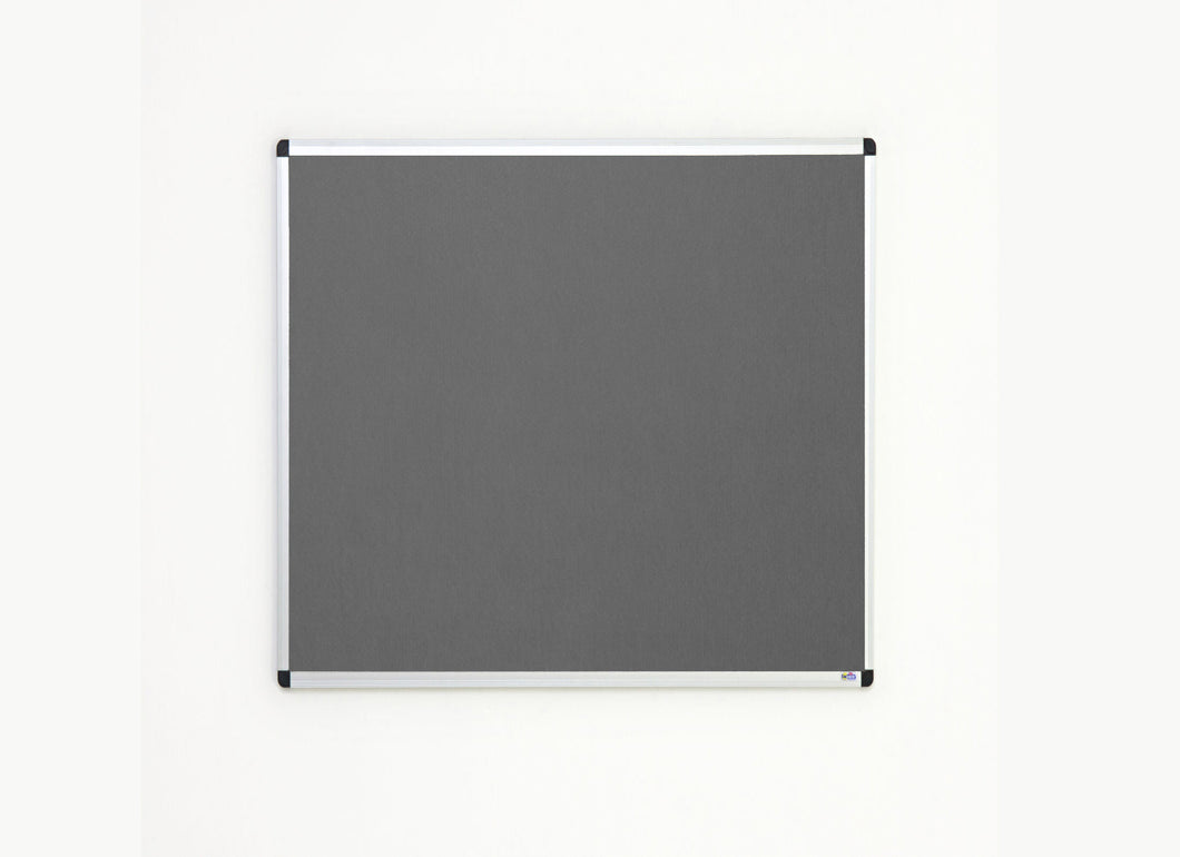 Classic Grey Felt Noticeboard for Office Home and Schools – 1200mm x 1200mm