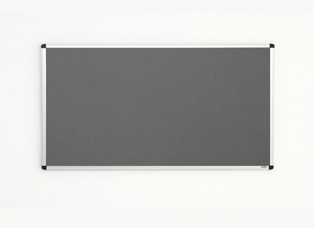 Fire Retardant Grey Felt Noticeboard Office Home and Schools – 1800mm x 1200mm