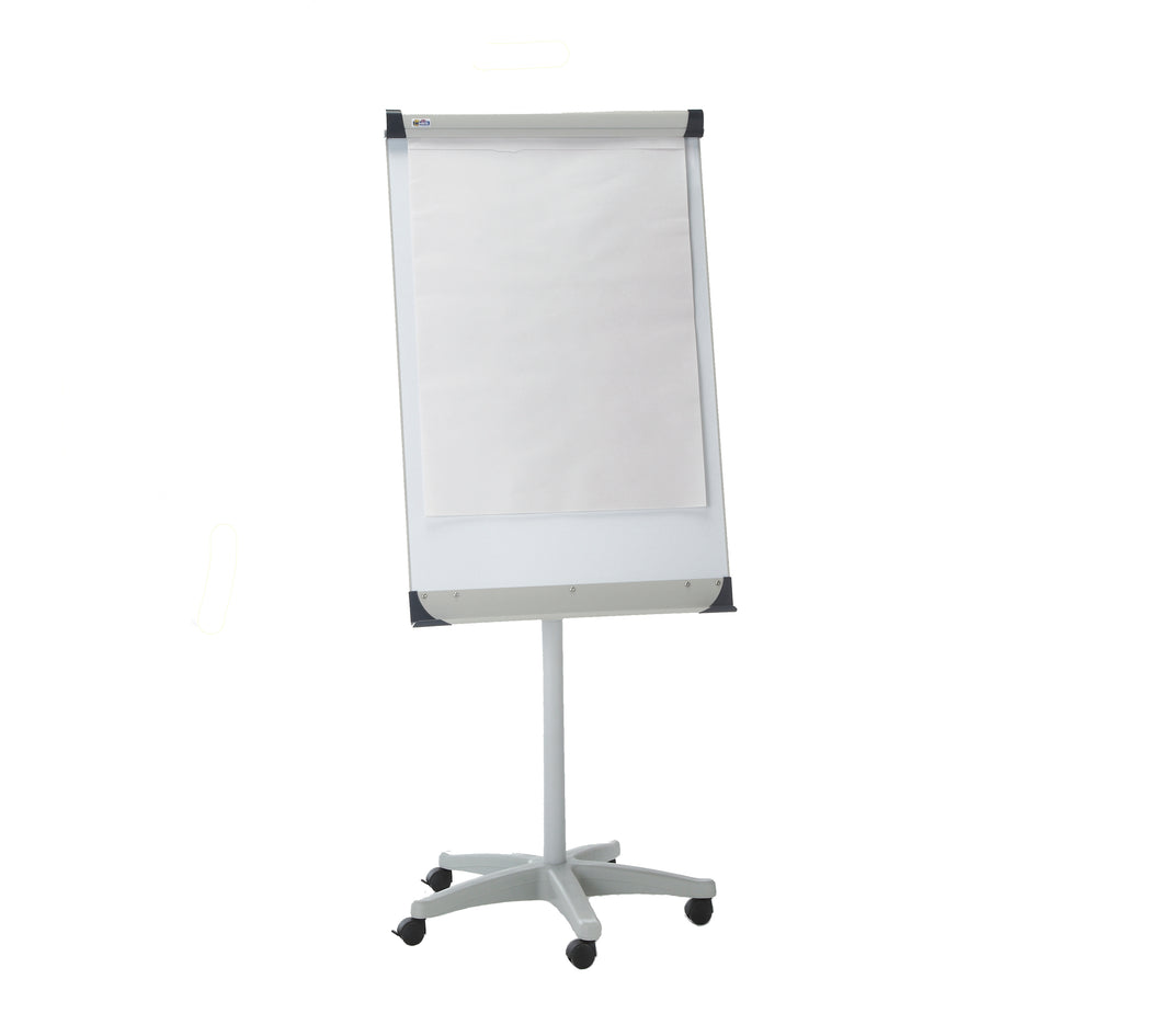 Mobile Easel-Flip Chart-Height Adjustable Magnetic DryWipe-A1 -1000mm x 600mm