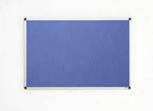 Load image into Gallery viewer, Fire Retardant Light Blue Felt Noticeboard Office, Home and Schools – 900mm x 600mm
