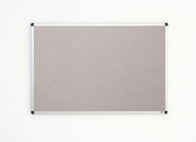 Load image into Gallery viewer, Fire Retardant Light Grey Felt Noticeboard Office, Home and Schools – 1500mm x 1200mm
