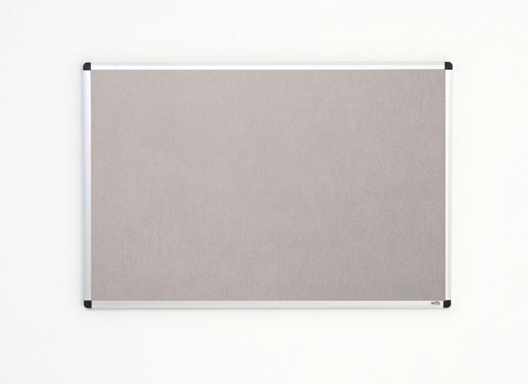 Fire Retardant Light Grey Felt Noticeboard Office, Home and Schools – 1500mm x 1200mm