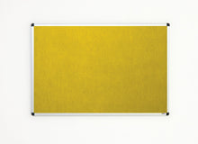 Load image into Gallery viewer, Fire Retardant Yellow Felt Noticeboard Office, Home and Schools – 1200mm x 900mm
